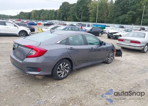 2017 Honda Civic Ex from USA, damaged, VIN 19XFC2F74HE076969